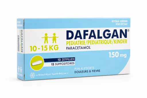 Dafalgan Pédiatrique 150 mg