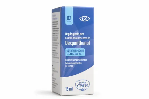 Eureka Care Gouttes Oculaires Yeux Irrités Dexpanthenol Provitamine B5