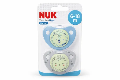 Nuk Sucettes Trendline Night Garçon