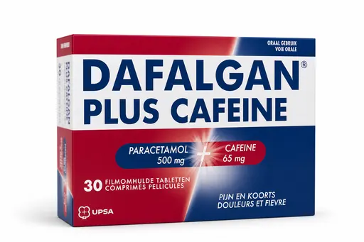 Dafalgan Plus Caféine 500/65 mg