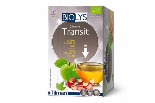 Biolys Pomme Rhubarbe Séné