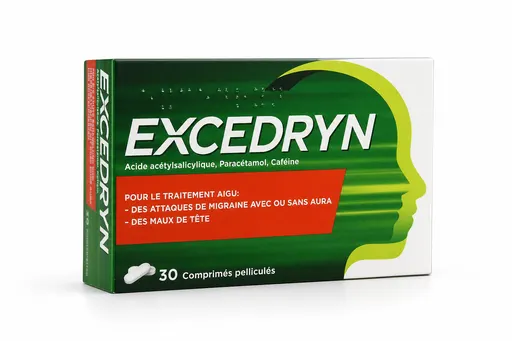 Excedryn Migraine & Maux de tête 250/250/65