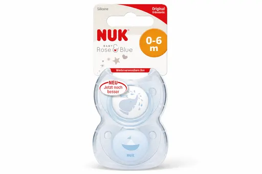 Nuk Sucettes Rose & Blue