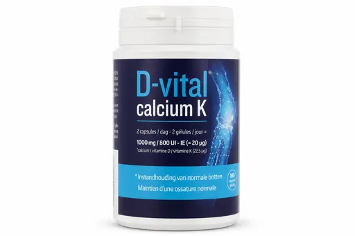 D-vital Calcium K 1000/800