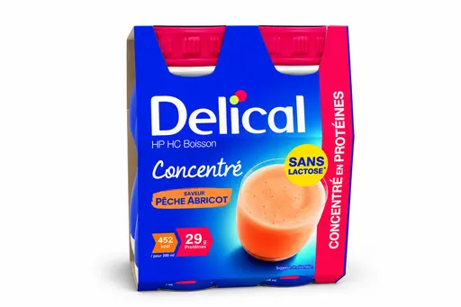 Delical HP HC Boisson Concentrée Pêche Abricot