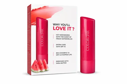 Lip Balm Vegan Watermelon Coral Red