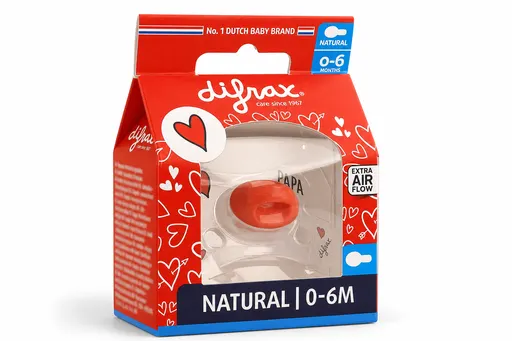 Difrax Sucette Natural I Love