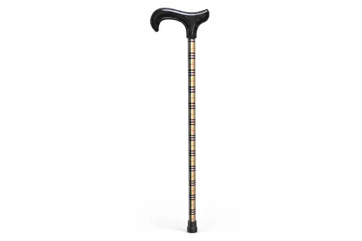 Canne de marche Sanico Derby Tresses Grises