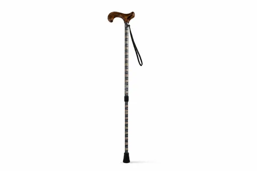 Canne de marche Sanico Tartan Beige