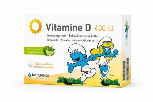 Vitamine D 400IU Schtroumpfs