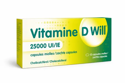 Vitamine D Will 25000UI