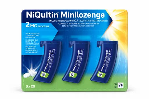 NiQuitin Minilozenge 2 mg