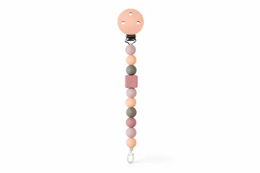 Nattou Attache Sucette Silicone Pêche