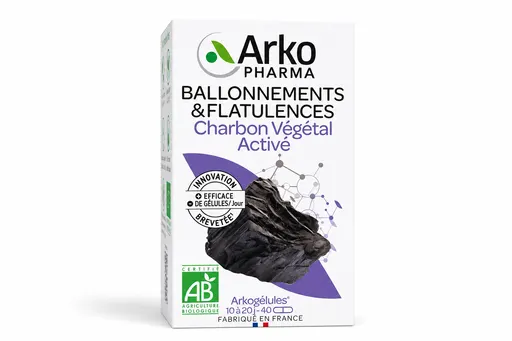 Arkogélules Charbon Végétal Bio