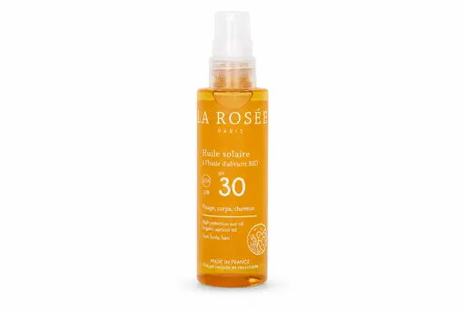 La Rosée Huile Solaire Abricot SPF30