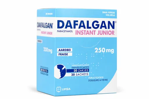Dafalgan Instant Junior Fraise 250mg