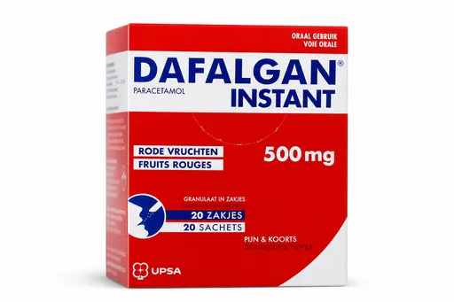 Dafalgan Instant Fruits Rouges 500mg