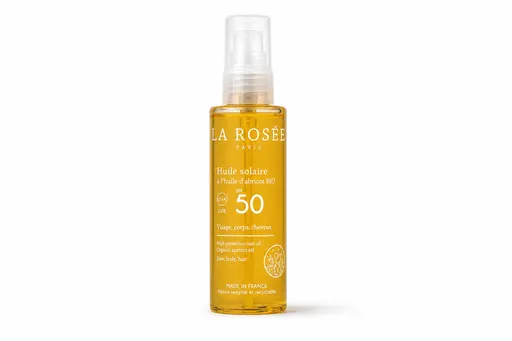 La Rosée Huile Solaire Abricot Bio SPF50