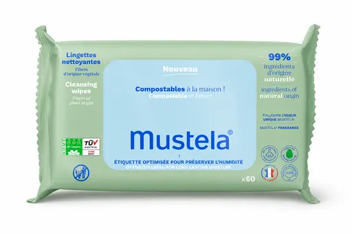 Mustela Lingettes Nettoyantes Parfumées