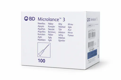 BD Emerald Seringue 2ml LS + Aiguille Microlance 3 23G x 25mm