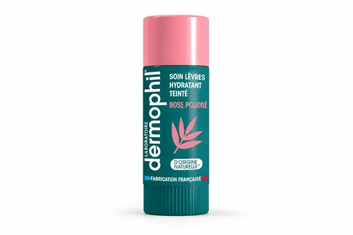 Dermophil Soin Lèvres Hydratant Rose Poudré