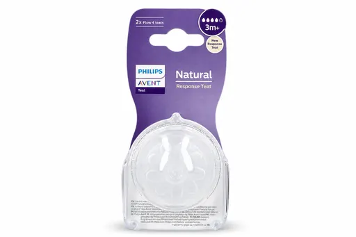 Philips Avent Natural Response Tétine 3m+ Débit 4