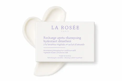 Après-shampoing Hydratant Démêlant Kératine Lait Amande Recharge