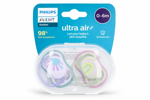 Philips Avent Ultra Air Sucette 0-6 mois