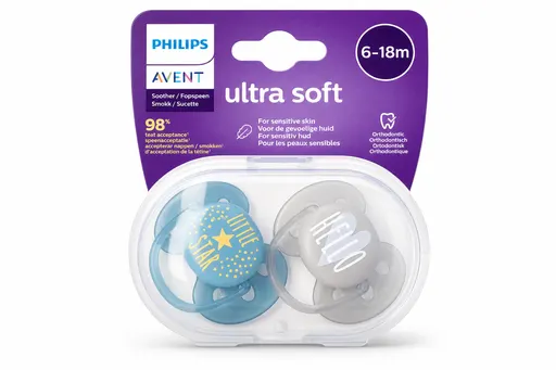 Philips Avent Ultra Soft Sucette +6m
