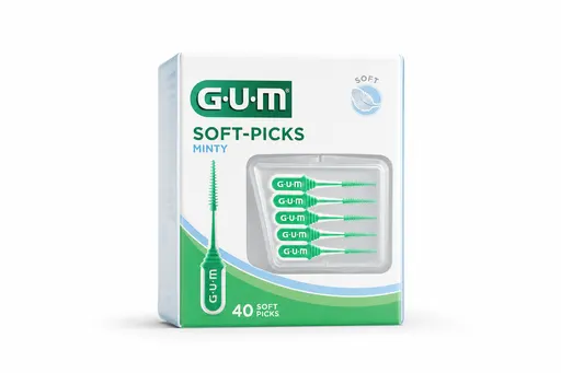 GUM Soft-Picks Minty Medium