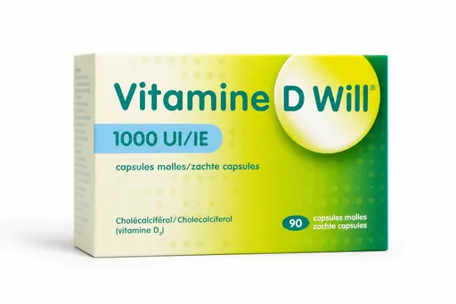 Vitamine D Will 1000 UI