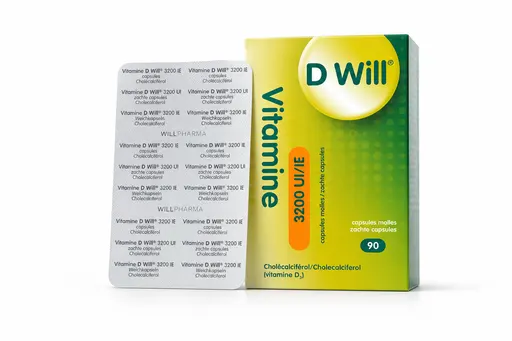 Vitamine D Will 3200 UI