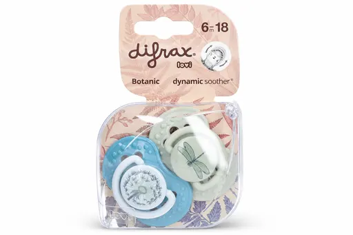Difrax Sucette Dynamic Botanic 6-18m