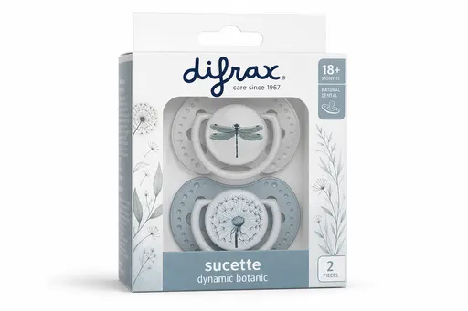 Difrax Sucette Dynamic Botanic 18m+