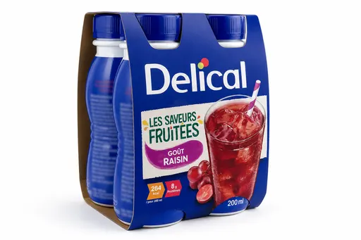 Delical Boisson Fruitée Raisin