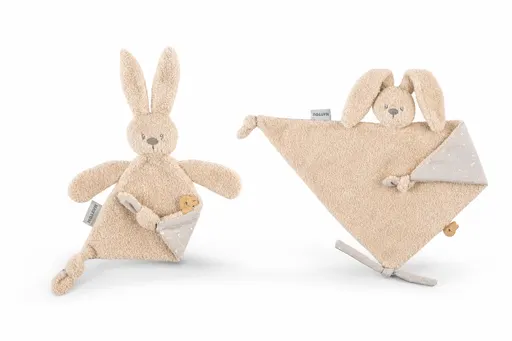 Nattou Lapidou Doudou Triangle Teddy Sand