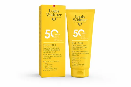 Louis Widmer Sun Gel 50+ Sans Parfum