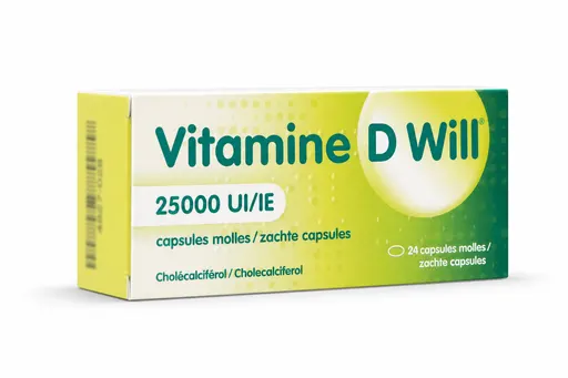 Vitamine D Will 25000 UI