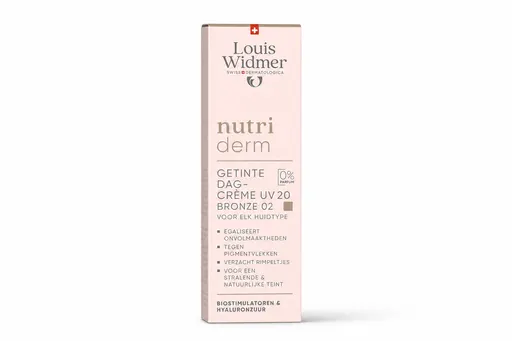 Louis Widmer Nutriderm Crème Jour Teintée UV20 Bronze 02