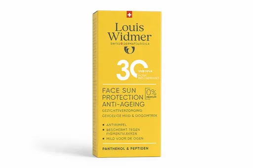 Louis Widmer Sun Protection Face Anti-Ageing 30 sans parfum