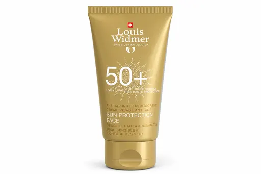 Louis Widmer Sun Protection Face Anti-Age 50+ Non Parfumé