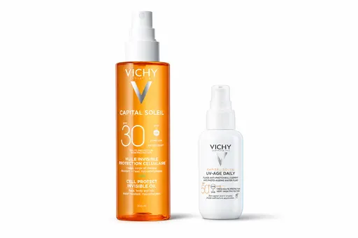 Vichy Capital Soleil Huile Invisible Protection Cellulaire SPF30