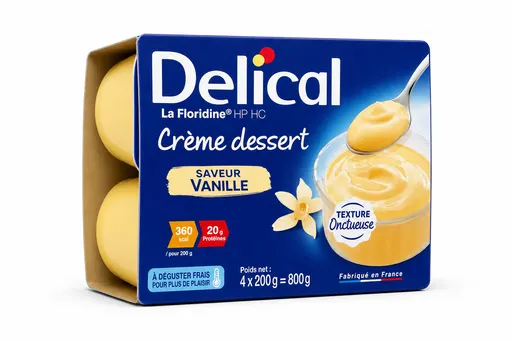Delical Crème Dessert La Floridine Vanille