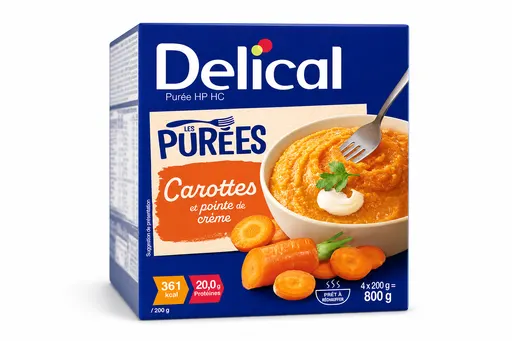 Delical Purée Carottes HP HC