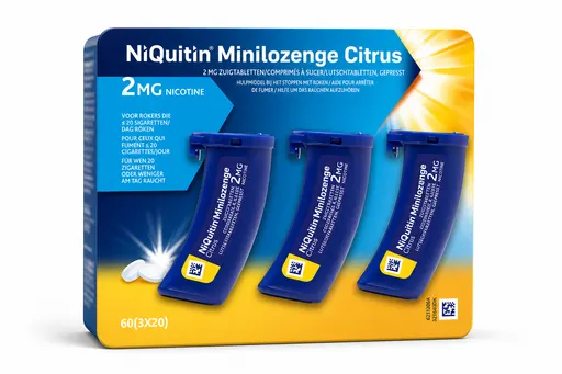 NiQuitin Minilozenge Citrus 2 mg