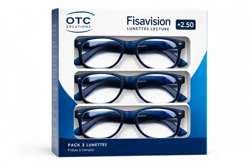 Fisavision Lunettes de lecture Full Color Blue