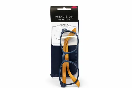 Fisavision Reading Glasses Full Color Blue