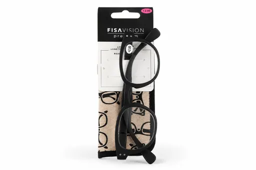 Fisavision Lunettes de Lecture Full Color Black