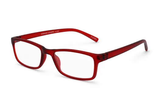 Fisavision Lunettes de lecture Transparent Rouge