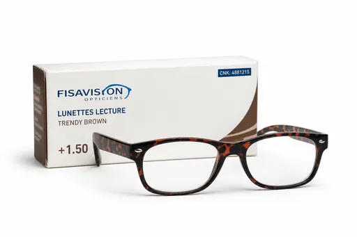 Fisavision lunettes lecture Trendy Brown